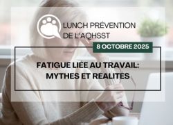 Lunch Prévention 8 octobre 2025